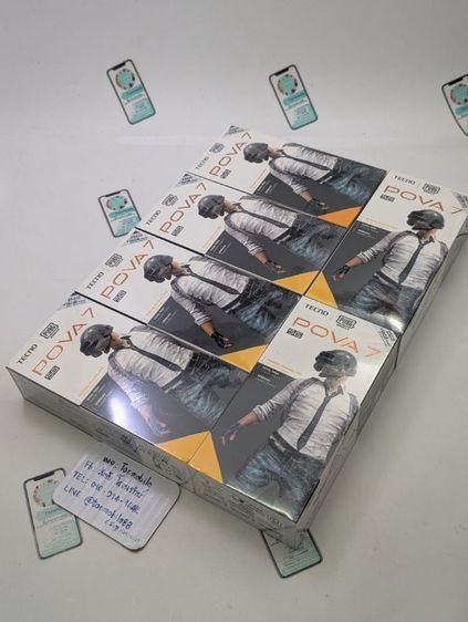 ยี่ห้ออื่นๆ 256 GB ขาย เทิร์น Tecno Pova 7 5G Ram 8 Rom 256 ศูนย์ไทย ของใหม่มือ 1 ประกัน 1 ปี เพียง 6,290 บาท ครับ
