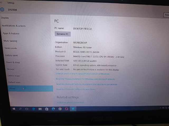 ขายโน๊ตบุ๊คเก่า asus ใช้งานได้ รูปที่ 4