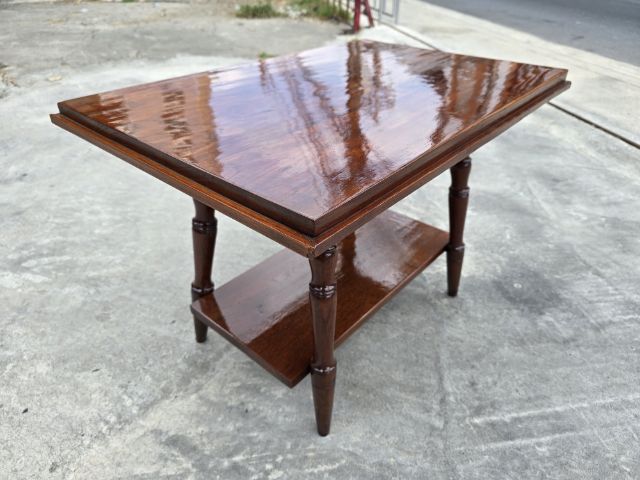 โต๊ะไม้สัก
ขนาด กว้าง 51CM ยาว 77CM สูง 53 CM
ราคา 1,900 บาท รูปที่ 9