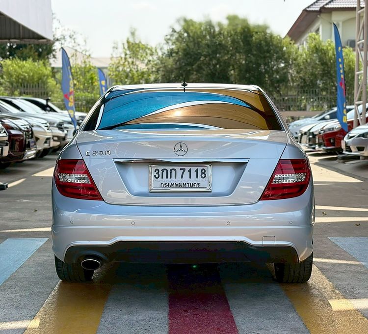 Mercedes-Benz C-Class 2013 C200 CGI Sedan เบนซิน ไม่ติดแก๊ส เกียร์อัตโนมัติ บรอนซ์เงิน รูปที่ 4