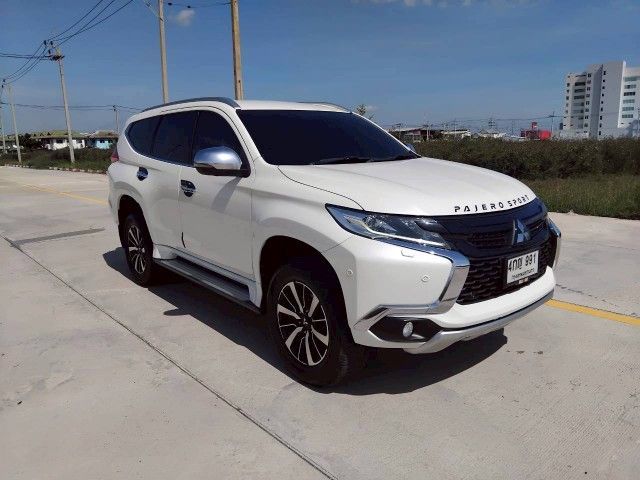 Mitsubishi Pajero Sport 2018 2.4 GT Premium Utility-car ดีเซล เกียร์อัตโนมัติ ขาว
