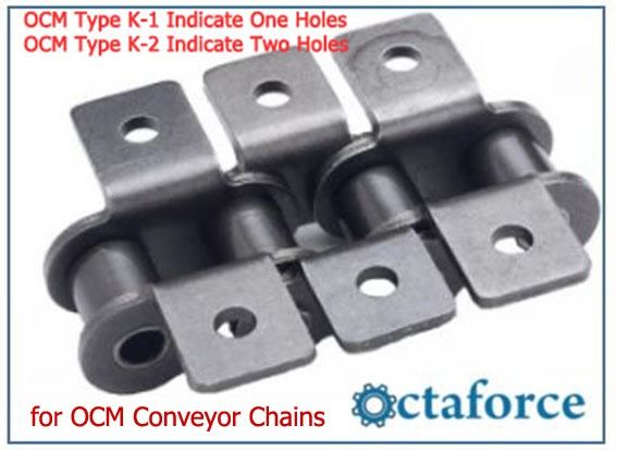 จำหน่ายโซ่เหล็ก โซ่สแตนเลส โซ่สายพานลำเลียง ยี่ห้อ OCM  รูปที่ 15