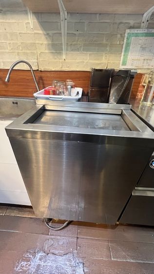 อุปกรณ์ร้านกาแฟ ถังเก็บน้ำแข็งสเตลเลส