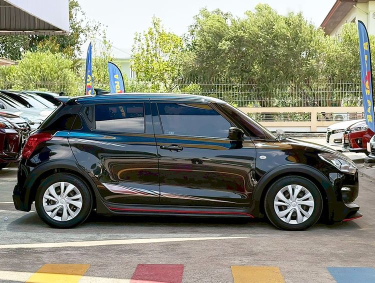 Suzuki Swift 2021 1.2 GLX Sedan เบนซิน ไม่ติดแก๊ส เกียร์อัตโนมัติ ดำ รูปที่ 2