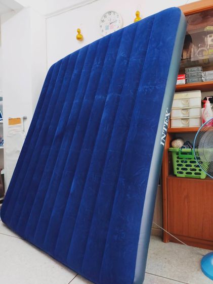 Intexของแท้100 6ฟุต เนื้อผ้าหนา ที่นอนเป่าลม 183 x 203 x 25 ซม.เก็บปลายทาง รูปที่ 4