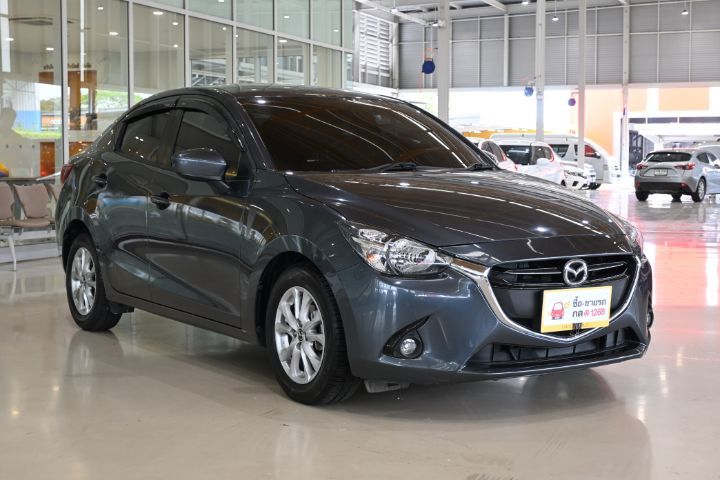 Mazda Mazda 2 2015 1.3 High Sedan เบนซิน ไม่ติดแก๊ส เกียร์อัตโนมัติ เทา รูปที่ 2