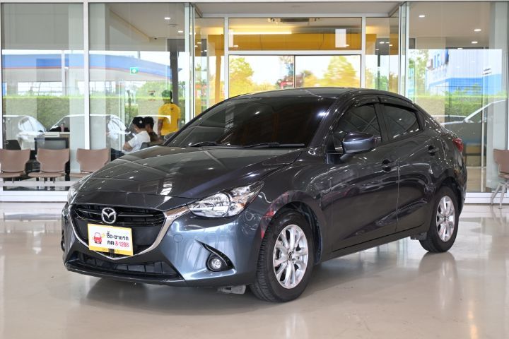 Mazda Mazda 2 2015 1.3 High Sedan เบนซิน ไม่ติดแก๊ส เกียร์อัตโนมัติ เทา รูปที่ 3