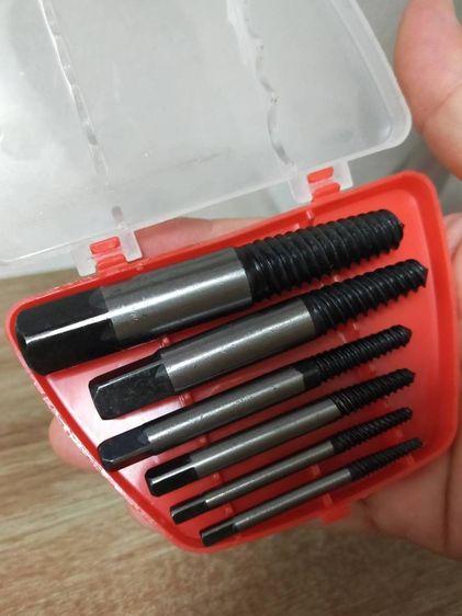 ตัวช่วยถอดน็อตหักคาหรือท่อเกลียวประปา ถอนด้วยกลียวซ้าย เบอร์1-6 รูปที่ 5