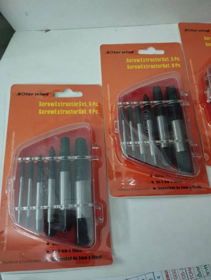 ตัวช่วยถอดน็อตหักคาหรือท่อเกลียวประปา ถอนด้วยกลียวซ้าย เบอร์1-6 รูปที่ 9