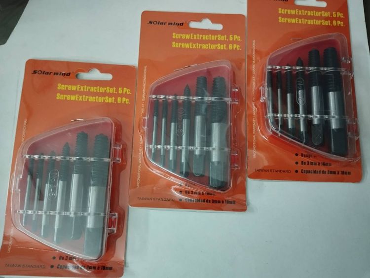 ตัวช่วยถอดน็อตหักคาหรือท่อเกลียวประปา ถอนด้วยกลียวซ้าย เบอร์1-6 รูปที่ 11