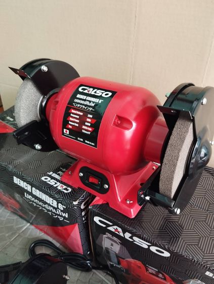 มอเตอร์หินเจียร 6 นิ้ว CALSO มอเตอร์หินไฟสําหรับงานขัดเงา,งานเจียร รูปที่ 6