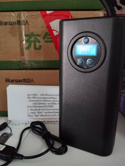 ปั้มลมไร้สายของแท้ คู่มือภาษาไทย เติมลมรถยนต์,จักรยานยนต์ จักรยาน รูปที่ 12