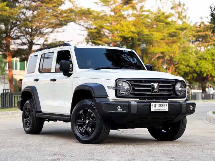 GWM TANK 300 2025 DIESEL 2.4T Ultra 4WD Utility-car ดีเซล ไม่ติดแก๊ส เกียร์อัตโนมัติ ขาว รูปที่ 2