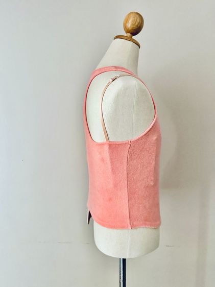 Used Victoria Secret Towel Vest in Flamingo Size S to support Beachwer รูปที่ 5