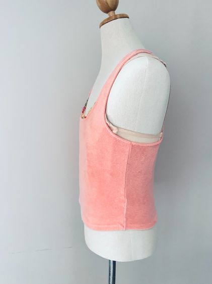 Used Victoria Secret Towel Vest in Flamingo Size S to support Beachwer รูปที่ 7