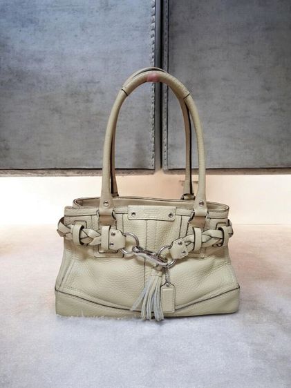 กระเป๋า รุ่น Coach Hampton Pebble Leather Carryall 

ราคามือ 2 สภาพดี
ราคา  3000 บาท รูปที่ 6