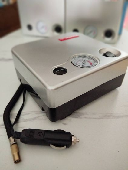 ปั๊มสูบลมยางรถยนต์12V เสีบยที่จุดบุหรี่ ส่งฟรี‼️เก็บปลายทาง รูปที่ 7