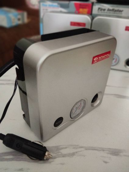 ปั๊มสูบลมยางรถยนต์12V เสีบยที่จุดบุหรี่ ส่งฟรี‼️เก็บปลายทาง รูปที่ 4