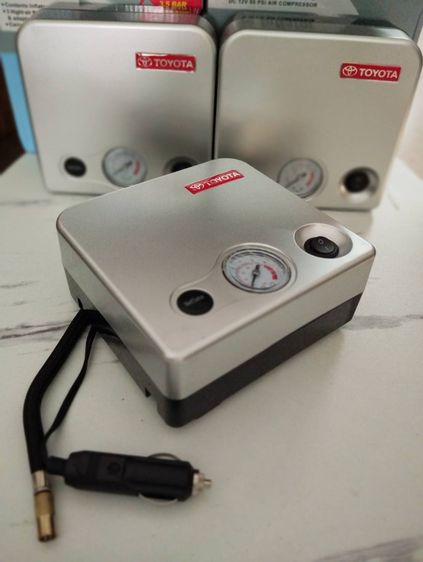 ปั๊มสูบลมยางรถยนต์12V เสีบยที่จุดบุหรี่ ส่งฟรี‼️เก็บปลายทาง รูปที่ 2