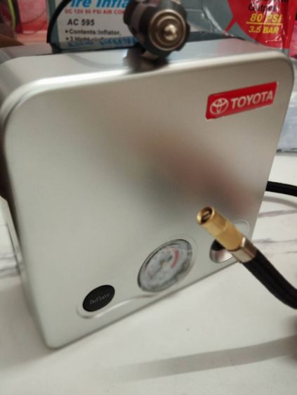 ปั๊มสูบลมยางรถยนต์12V เสีบยที่จุดบุหรี่ ส่งฟรี‼️เก็บปลายทาง รูปที่ 12