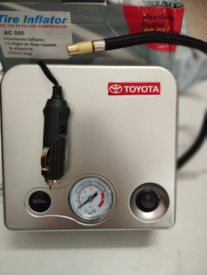 ปั๊มสูบลมยางรถยนต์12V เสีบยที่จุดบุหรี่ ส่งฟรี‼️เก็บปลายทาง รูปที่ 15