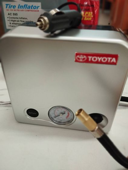 ปั๊มสูบลมยางรถยนต์12V เสีบยที่จุดบุหรี่ ส่งฟรี‼️เก็บปลายทาง รูปที่ 13