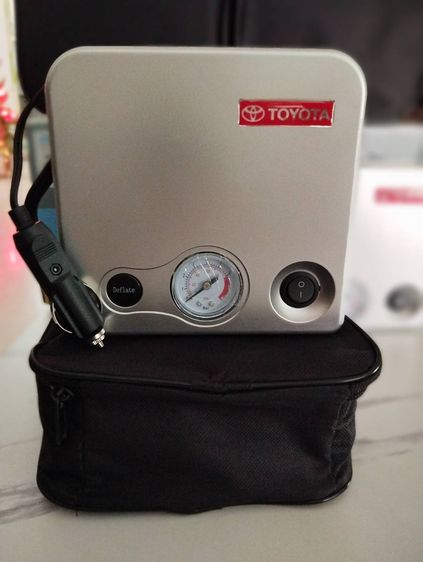 ปั๊มสูบลมยางรถยนต์12V เสีบยที่จุดบุหรี่ ส่งฟรี‼️เก็บปลายทาง รูปที่ 3