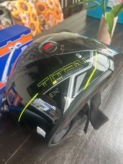 Size L หมวกกันน๊อค Helmet ใช้ครั้งเดียว รูปที่ 4