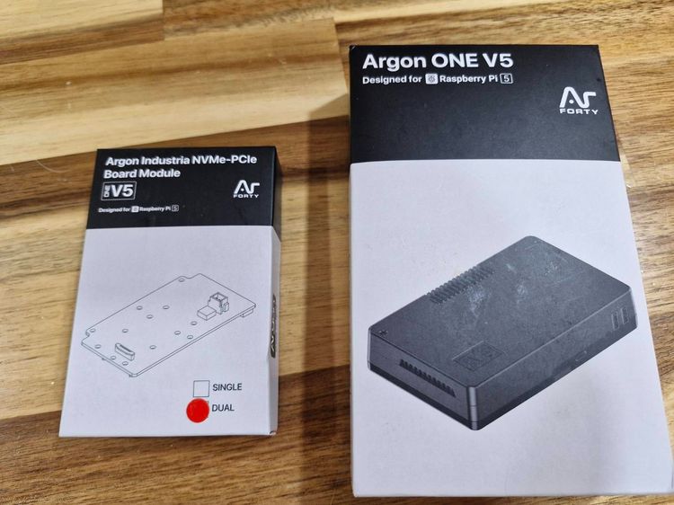 เซท Raspberry Pi 5 NVME M.2 2280 128GB SSD Micro SD 32GB Argon ONE V5 Case รูปที่ 2