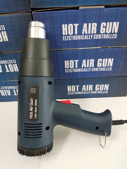 KUMALLปืนเป่าลมร้อน ปรับความร้อนได้65-600©เครื่องมือช่างไฟฟ้าใช้เป่าฟิล์ม รูปที่ 5