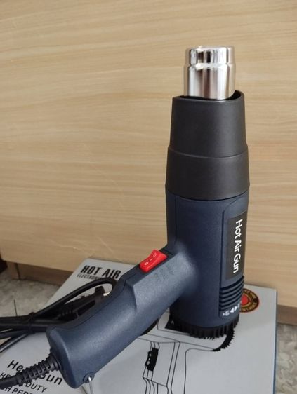 KUMALLปืนเป่าลมร้อน ปรับความร้อนได้65-600©เครื่องมือช่างไฟฟ้าใช้เป่าฟิล์ม รูปที่ 7