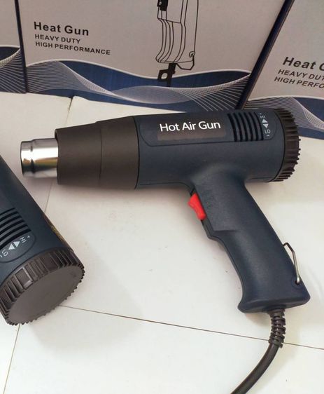 KUMALLปืนเป่าลมร้อน ปรับความร้อนได้65-600©เครื่องมือช่างไฟฟ้าใช้เป่าฟิล์ม รูปที่ 13