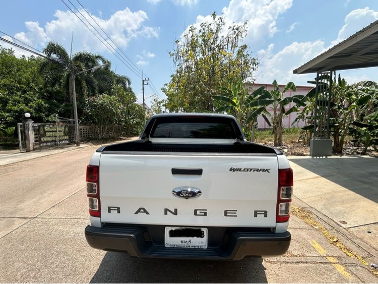 Ford Ranger 2015 2.2 Hi-Rider Wildtrak TDCi Pickup ดีเซล เกียร์อัตโนมัติ ขาว รูปที่ 4