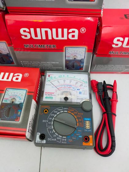 ยอดมิเตอร์วัดไฟ SUNWA🟠 มัลติมิเตอร์แบบเข็มแท้ รุ่นขนาดพกพาสะดวกใช้งาน รูปที่ 7