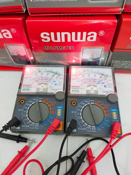 ยอดมิเตอร์วัดไฟ SUNWA🟠 มัลติมิเตอร์แบบเข็มแท้ รุ่นขนาดพกพาสะดวกใช้งาน