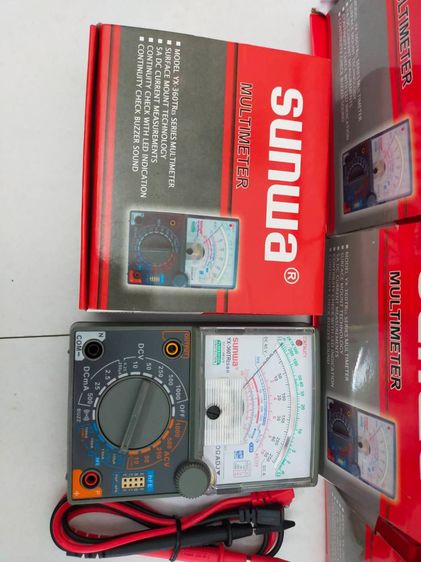 ยอดมิเตอร์วัดไฟ SUNWA🟠 มัลติมิเตอร์แบบเข็มแท้ รุ่นขนาดพกพาสะดวกใช้งาน รูปที่ 8