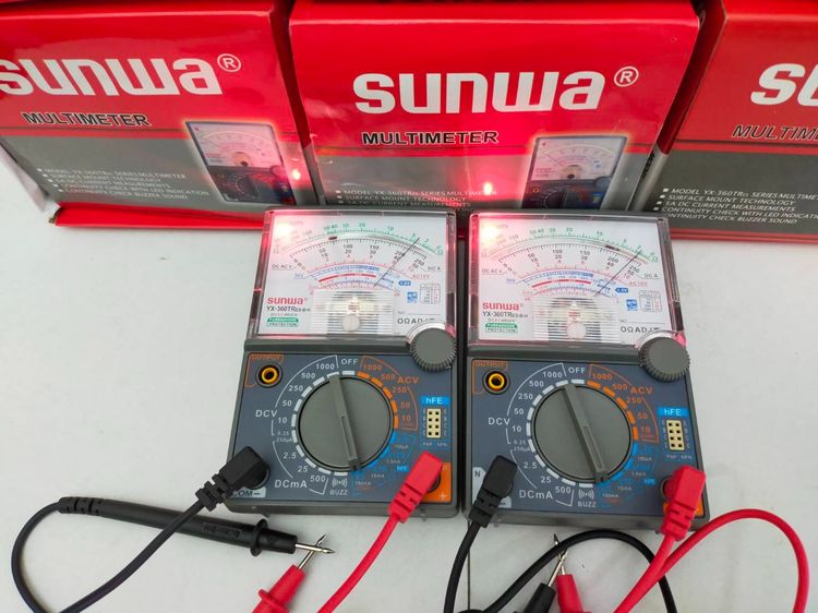 ยอดมิเตอร์วัดไฟ SUNWA🟠 มัลติมิเตอร์แบบเข็มแท้ รุ่นขนาดพกพาสะดวกใช้งาน รูปที่ 3
