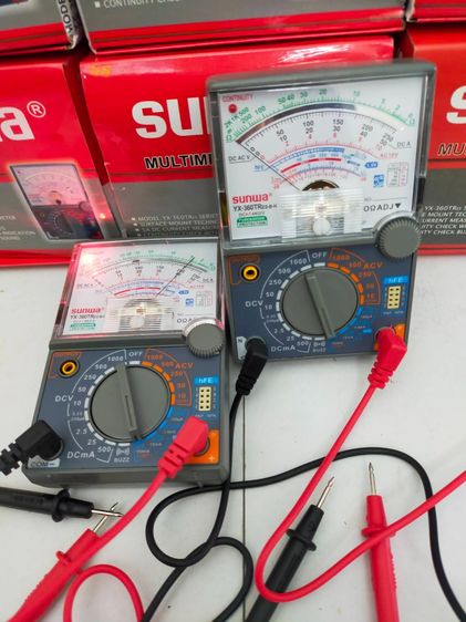 ยอดมิเตอร์วัดไฟ SUNWA🟠 มัลติมิเตอร์แบบเข็มแท้ รุ่นขนาดพกพาสะดวกใช้งาน รูปที่ 15