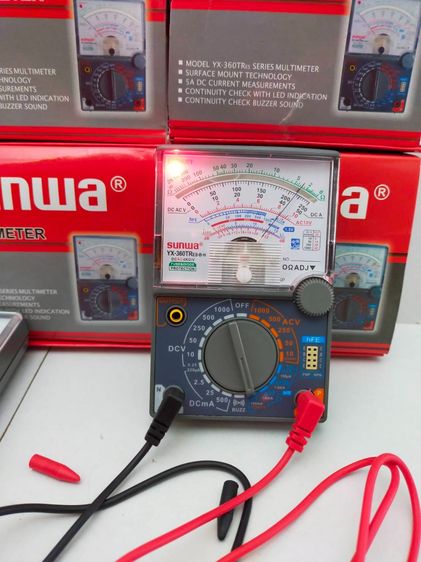 ยอดมิเตอร์วัดไฟ SUNWA🟠 มัลติมิเตอร์แบบเข็มแท้ รุ่นขนาดพกพาสะดวกใช้งาน รูปที่ 14