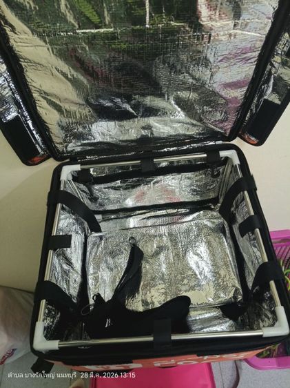 กระเป๋าอาหาร shopeeพร้อมโครงสแตนเลส รูปที่ 3