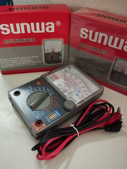 ยอดมิเตอร์วัดไฟ SUNWA🟠 มัลติมิเตอร์แบบเข็มแท้ รุ่นขนาดพกพาสะดวกใช้งาน รูปที่ 9