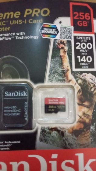 อื่นๆ SanDisk การ์ดหน่วยความจำ MicroSDXC Extreme Pro 256GB  