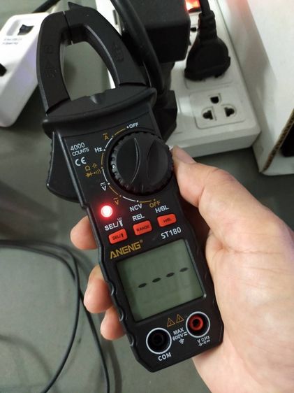 อื่นๆ  มิตเตอร์วัดคาปรซิเตอร์ได้ มิตเตอร์แคล้มก้ามปู NCVวัดแอมป์ AC เก็บปลายทาง