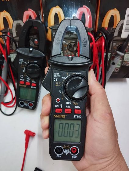  มิตเตอร์วัดคาปรซิเตอร์ได้ มิตเตอร์แคล้มก้ามปู NCVวัดแอมป์ AC เก็บปลายทาง รูปที่ 10