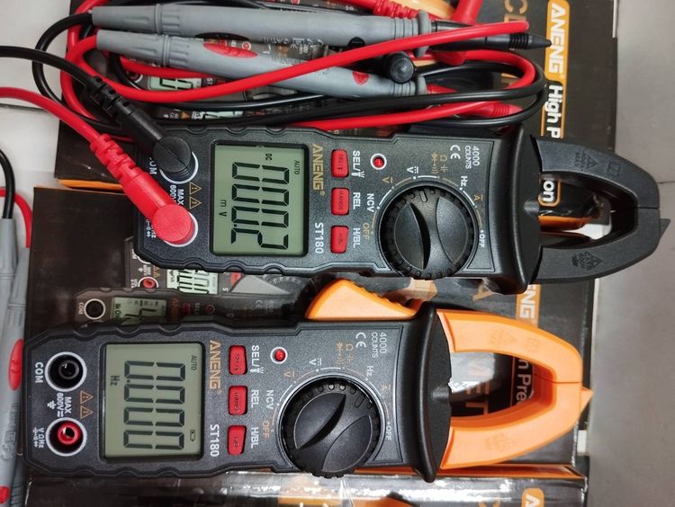  มิตเตอร์วัดคาปรซิเตอร์ได้ มิตเตอร์แคล้มก้ามปู NCVวัดแอมป์ AC เก็บปลายทาง รูปที่ 12