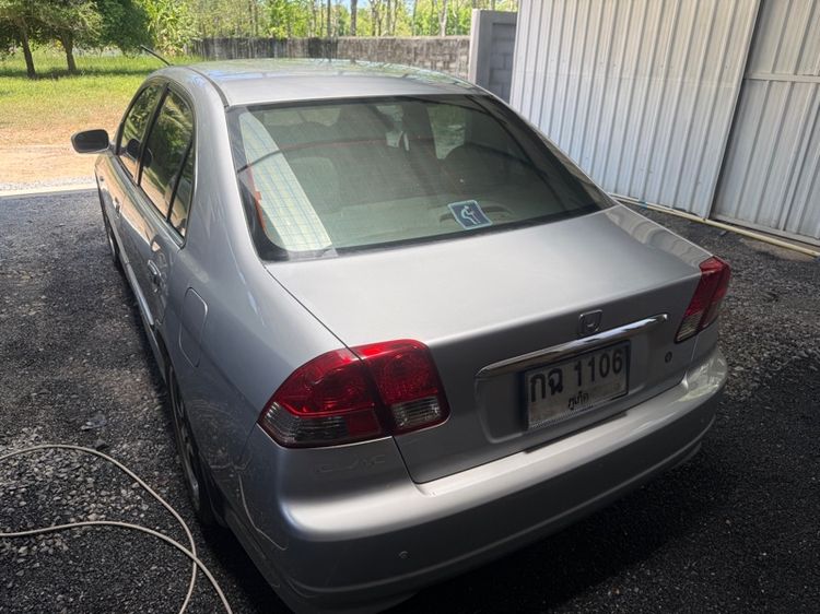 Honda Civic 2005 1.7 EXi เบนซิน ไม่ติดแก๊ส เกียร์อัตโนมัติ เทา รูปที่ 4