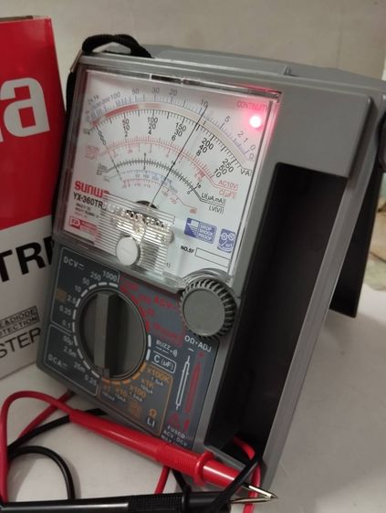มือ1ใหม่ SUNWA YX มัลติมิเตอร์เข็ม  แบบอนาล็อกเข็มนิ่งไม่แกว่ง เก็บเงินปลายทาง รูปที่ 5