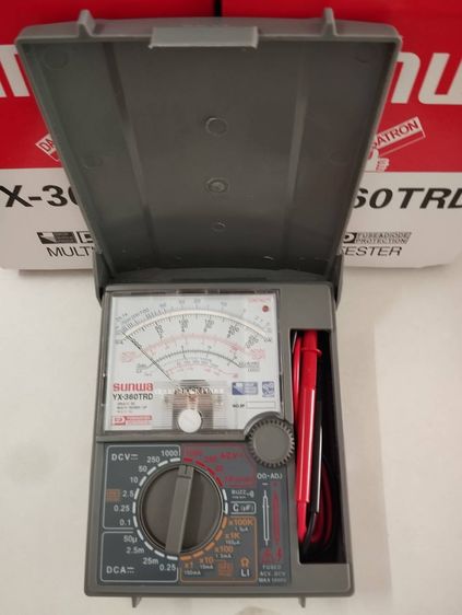 มือ1ใหม่ SUNWA YX มัลติมิเตอร์เข็ม  แบบอนาล็อกเข็มนิ่งไม่แกว่ง เก็บเงินปลายทาง รูปที่ 11