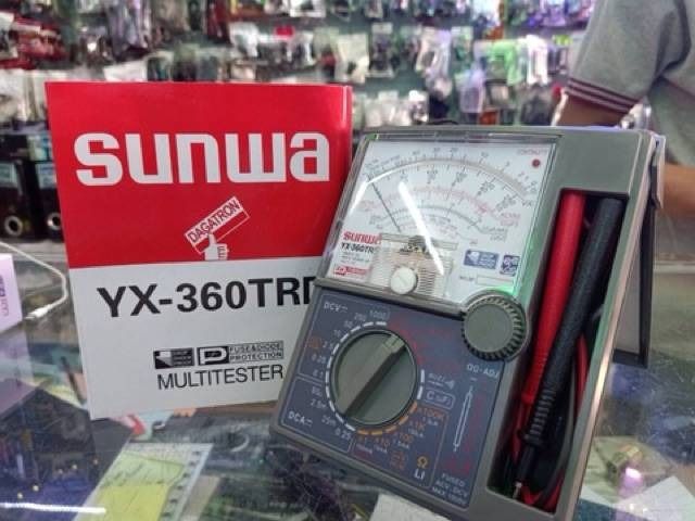 มือ1ใหม่ SUNWA YX มัลติมิเตอร์เข็ม  แบบอนาล็อกเข็มนิ่งไม่แกว่ง เก็บเงินปลายทาง รูปที่ 2