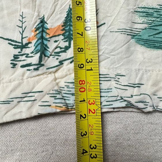 เสื้อฮาวายลายดอก​ Croft Barrow ผ้า Rayon Oeko Tex Size XXL รูปที่ 11